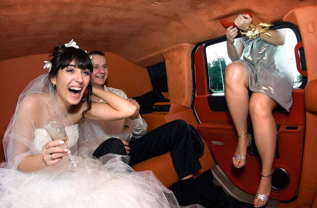 Смешные свадебные фото