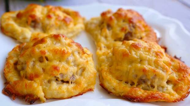 Ватрушки с мясной начинкой