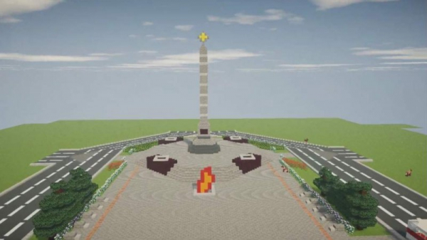 Семиклассник построил город Гродно в Minecraft