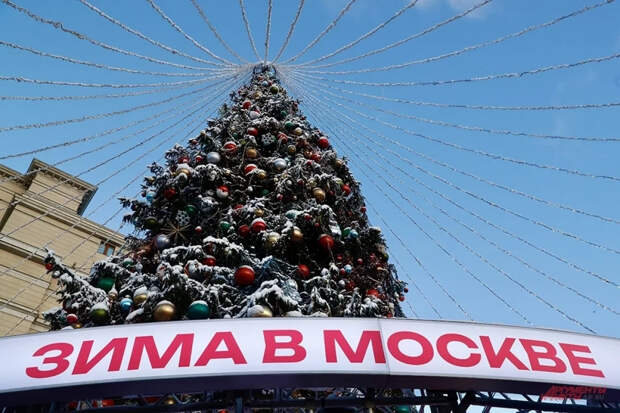 Новогодняя ночь в Москве будет морозной и снежной