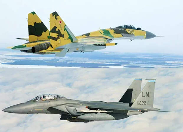F-15EX против Су-35, противостояние в небе и на земле. Зачем американцы вернули военный заказ на истребители "4-го" поколения.