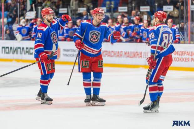 Тульский АКМ обыграл «Торос» в матче ВХЛ со счётом 3:0