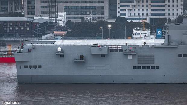 Второй вертолетоносец Type 075 после ходовых испытаний
