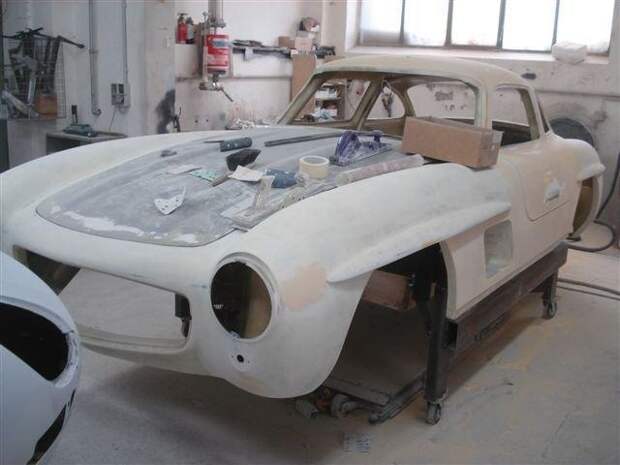 Делаем машину-легенду своими руками. Mercedes 300SL "Gullwing", истории, как сделать, машина, своими руками