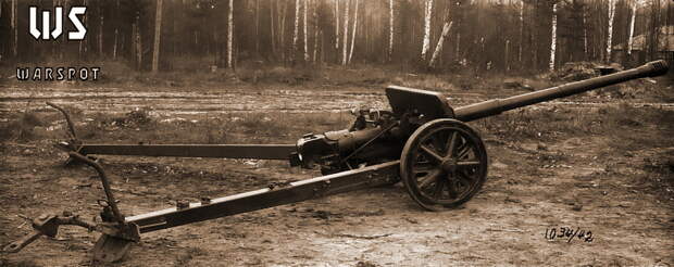 Противотанковая пушка Pak 41 во время испытаний на Гороховецком полигоне, вид справа (ЦАМО) - Пожирательница вольфрама | Военно-исторический портал Warspot.ru