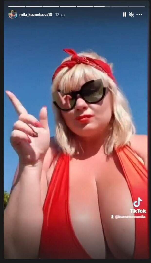 Украинка с 15-м размером устроила бесстыжие танцы, еле удержав бюст: "Просто объедение"