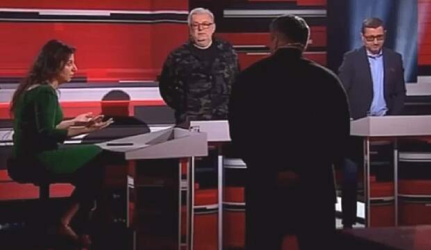Симоньян в студии Соловьева.