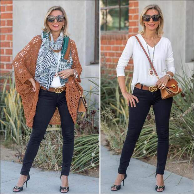 Cinnamon Crochet Cardigan for women fall wardrobe