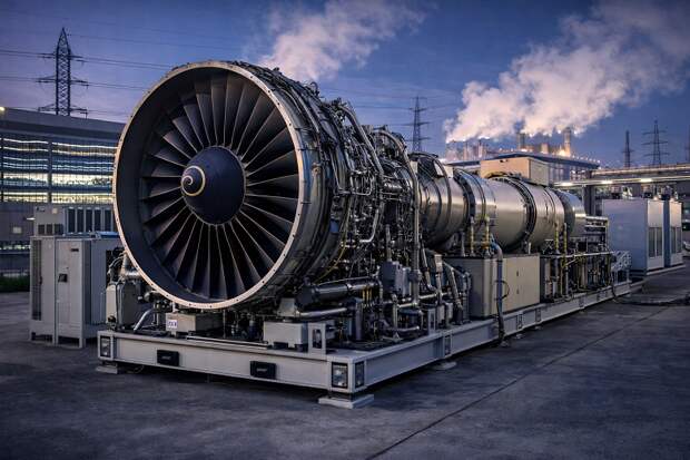 ИИ на реактивной тяге: компании в США скупают турбины на базе реактивных двигателей и превращают их в генераторы энергии для своих дата-центров