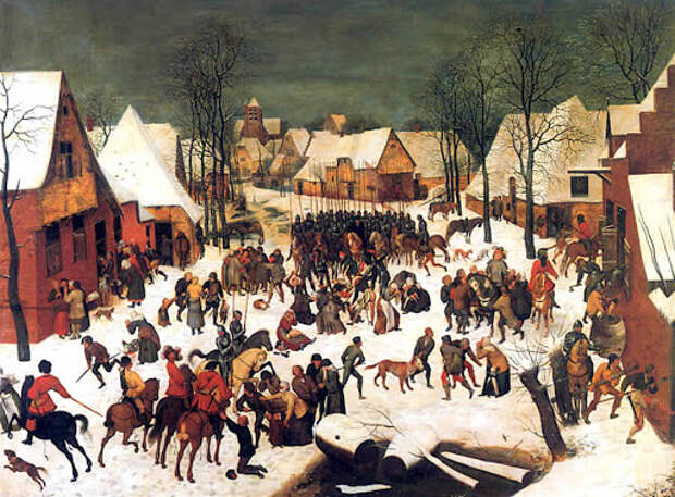 Картинки по запросу "Питер Брейгель представлял Вифлеем во время Рождества Христова"