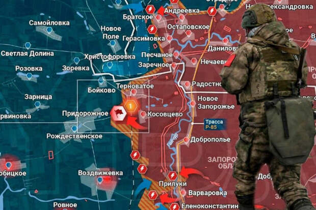 Новости СВО: Армия РФ с ожесточёнными боями продвигается к Краматорску и Славянску