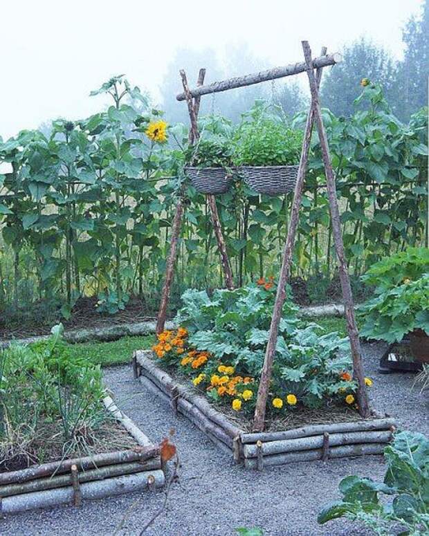 Садовод - это человек, который стремится к совершенству. Мы все время трудимся над тем, чтобы сад стал еще более красивым, урожайным, ухоженным. А без маленьких самоделок сад скучноват.-5