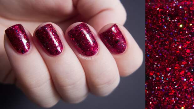 Маникюр на Новый год 2026