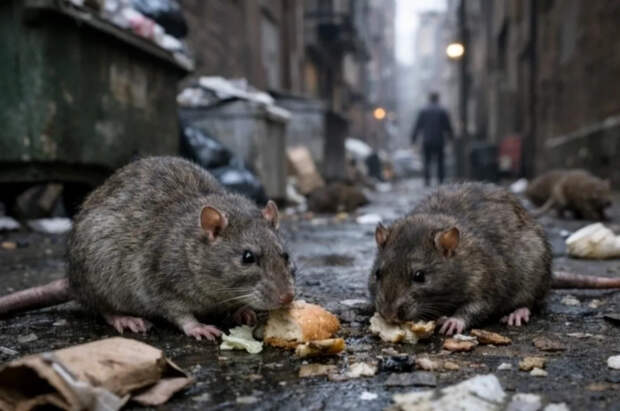 Города Европы столкнулись с нашествием «суперкрыс»