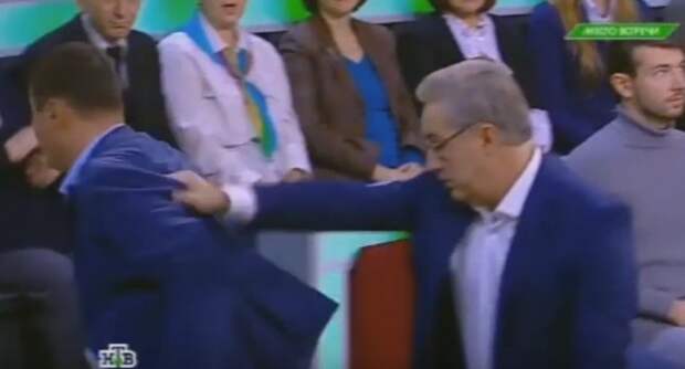 «Всякий баран меня будет учить»: Украинца Запорожского вышвырнули из студии во время прямого эфира ТВ(ВИДЕО)