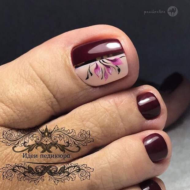 педикюр лета 2019 фото_13