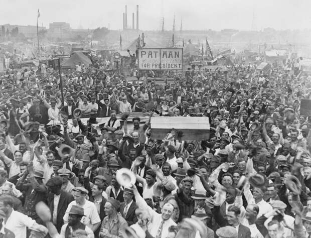 США в годы Великой Депрессии. Марш ветеранов Первой Мировой, 1932 год