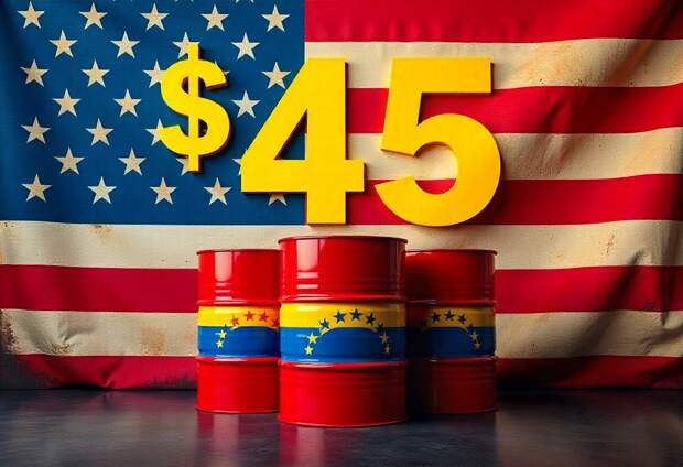 США готовы к продаже нефти из Венесуэлы по цене 45 долларов за баррель