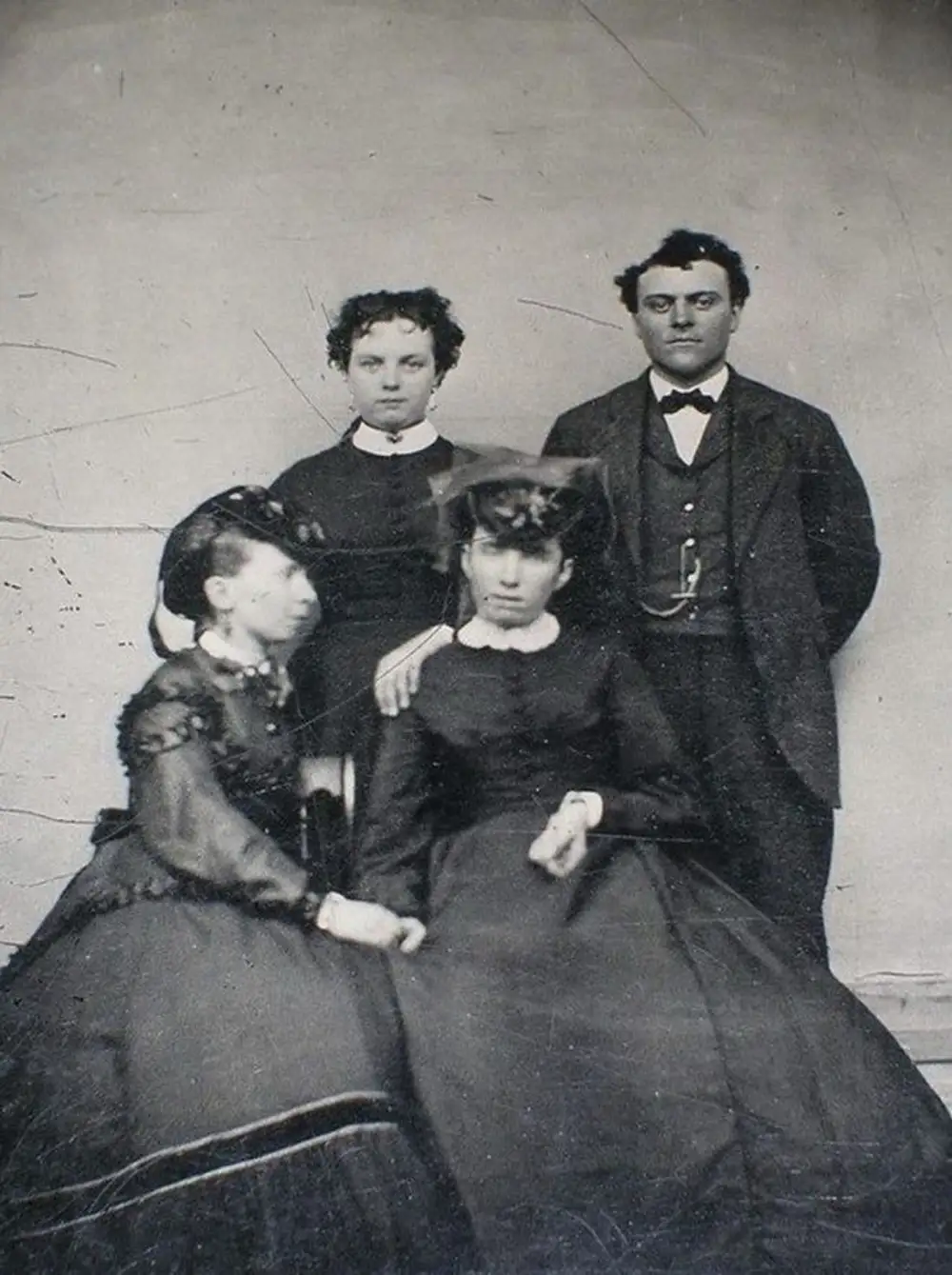 Посмертные фотографии 19 века викторианской эпохи