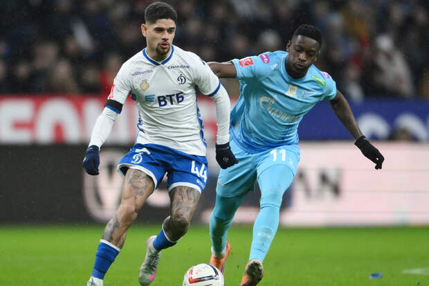 "Зенит" одержал победу над "Динамо" в матче 22-го тура РПЛ