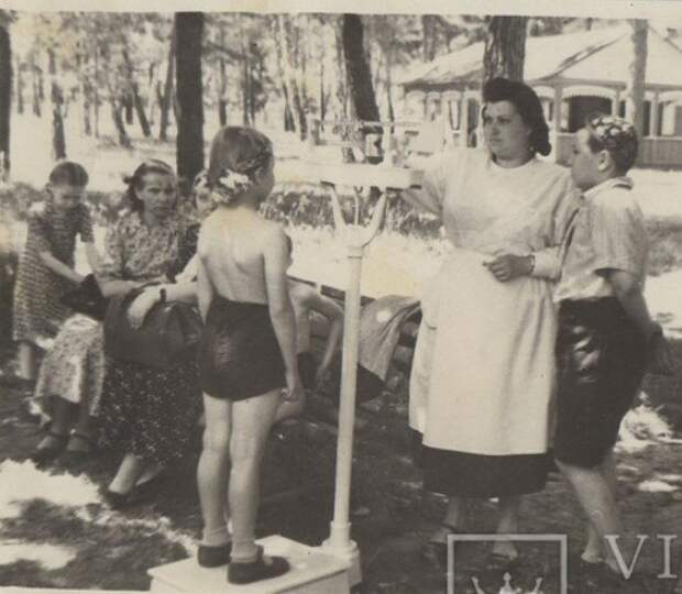 Фото из пионерского лагеря, СССР