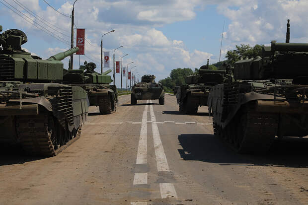 Танковый батальон из добровольцев сформирован в Нижегородской области