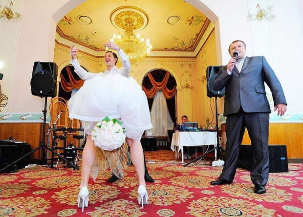 Смешные свадебные фото