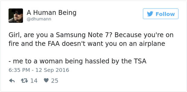 Funny Reaction To Samsung Galaxy Note 7