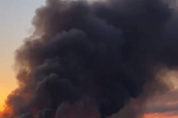 Опубликованы кадры мощной ночной атаки на Киев