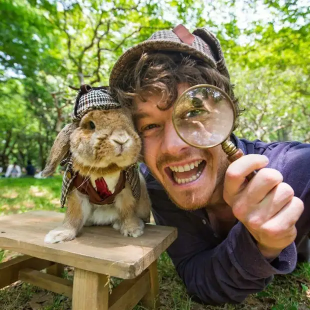 Аллан Диксон главный специалист планеты по веселым селфи с животными