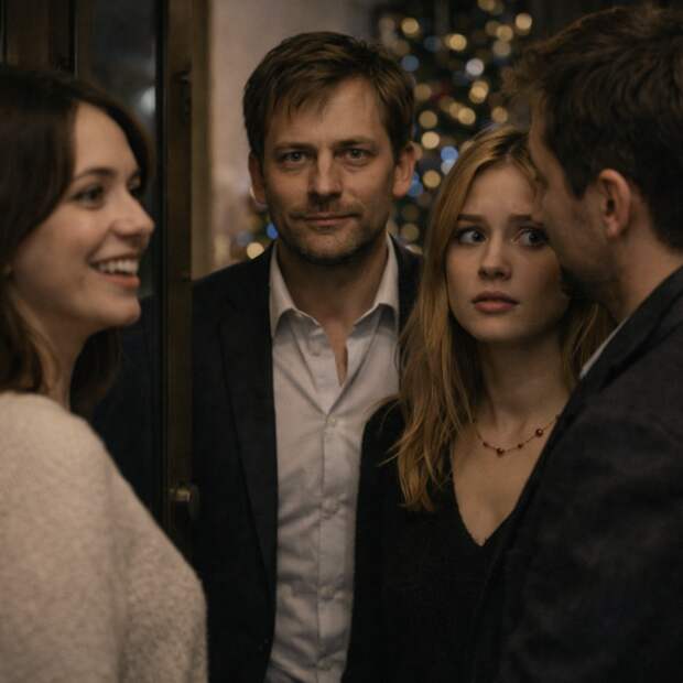 У него была удивительно эффектная супруга.