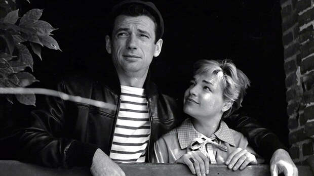 Ив Монтан и Симона Синьоре