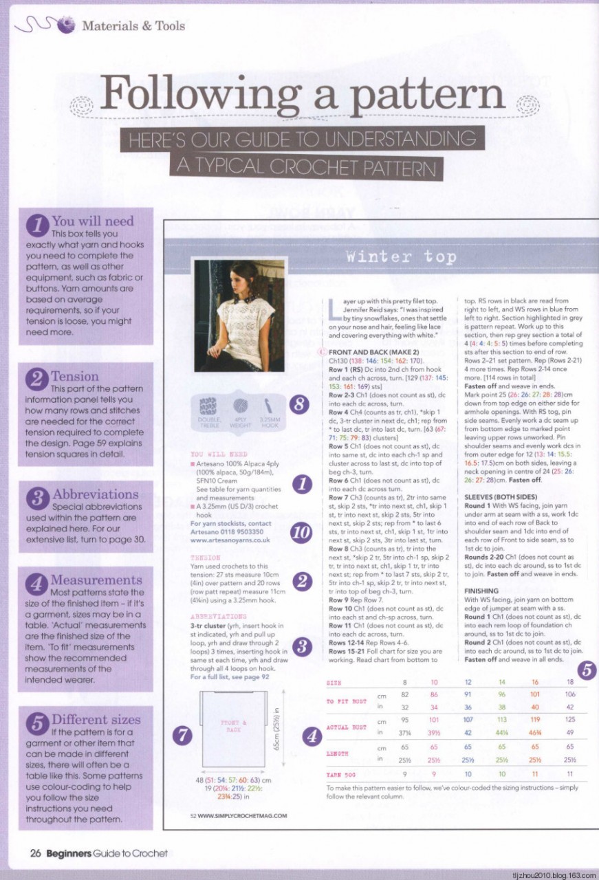 Beginners Guide to Crochet 2014 (钩) (1) - 紫苏 - 紫苏的博客 Beginners Guide to Crochet 2014 (钩) (1) - 紫苏 - 紫苏的博客