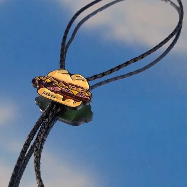 Pusha T Arby's bolo tie