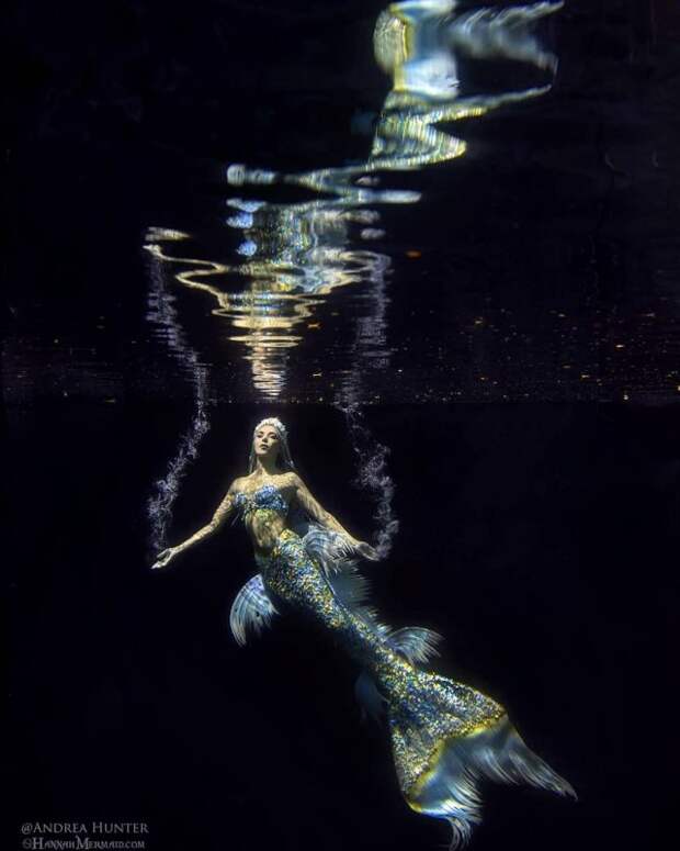 Ханна Фрейзер в образе русалки