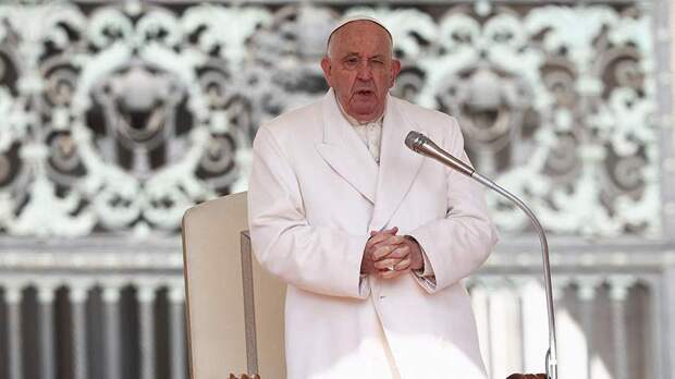 Папа римский призвал к переговорам для завершения конфликтов на Украине и в Газе