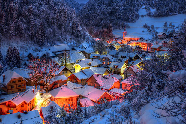 Gorgeous Winter Landscapes 11 Великолепные снежные пейзажи