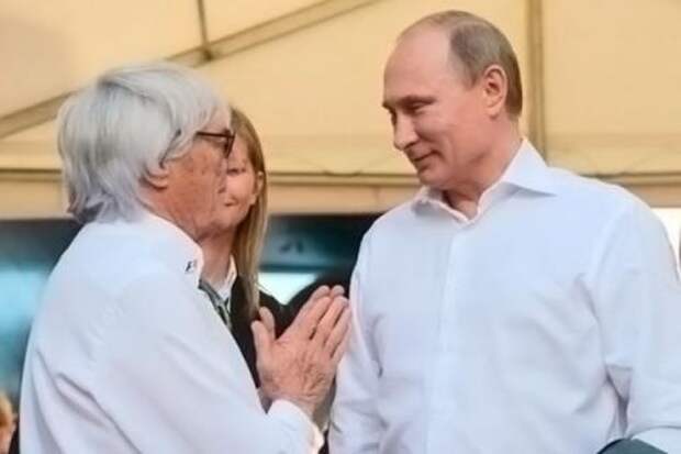 Экклстоун видит Путина во главе Европы