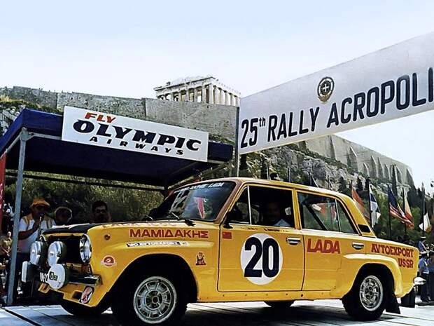Lada 1600 Acropolis Rally '1978 авто, история