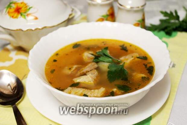Фото Фасолевый мясной суп