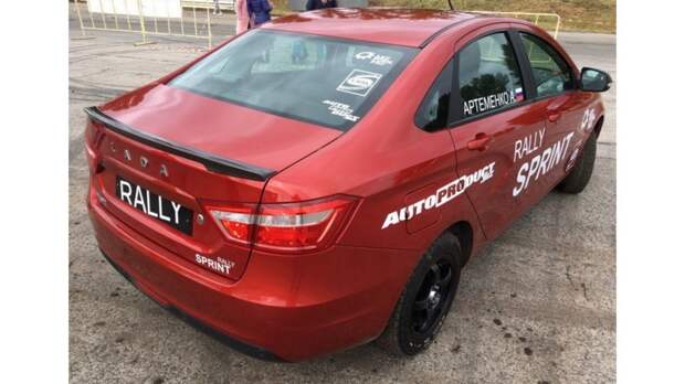 Lada Vesta Rally Sprint (первый прототип)