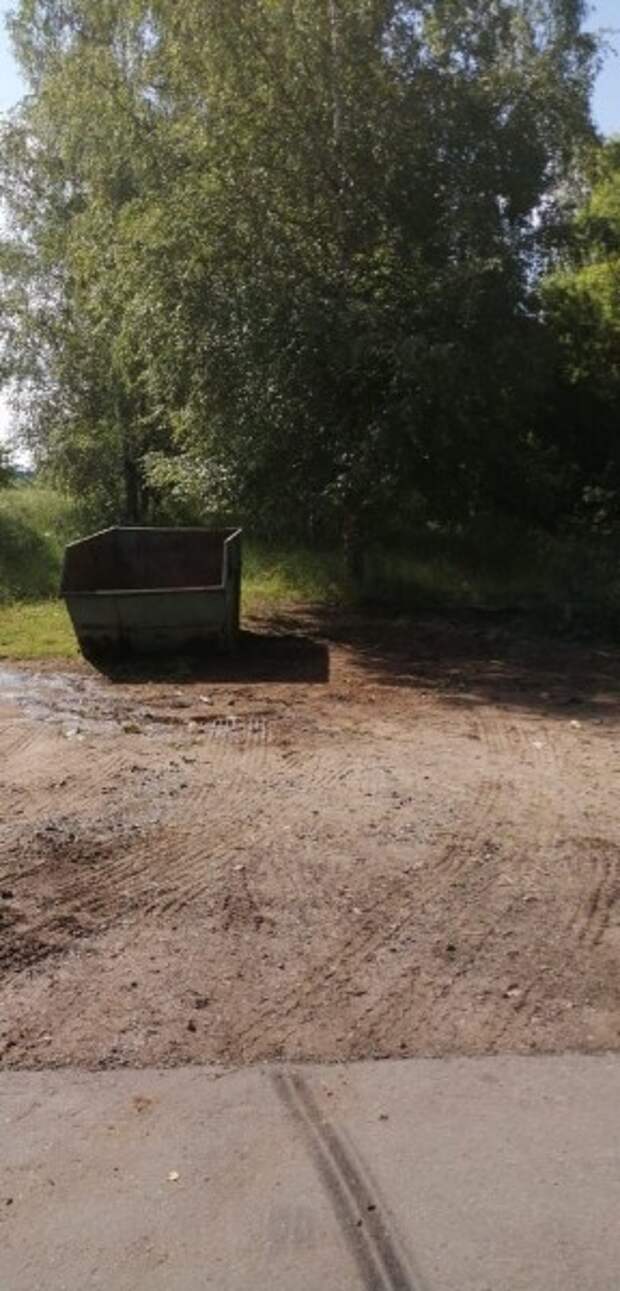 В Тверской области территорию мемориала освободили от свалки мусора
