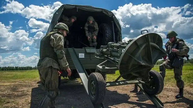 В Амурской области прошли учения миномётчиков