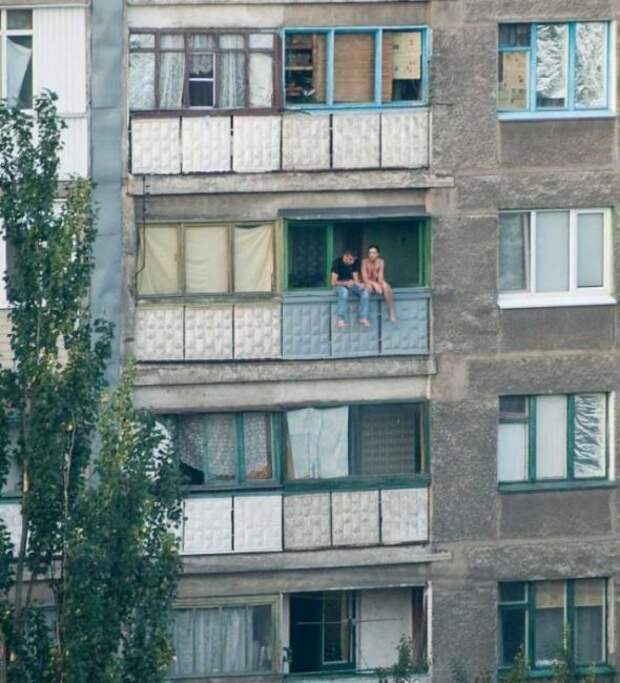 Эх, хорошо сидим!