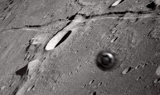 колесо, луна, инопланетянин, www.ufospace.net