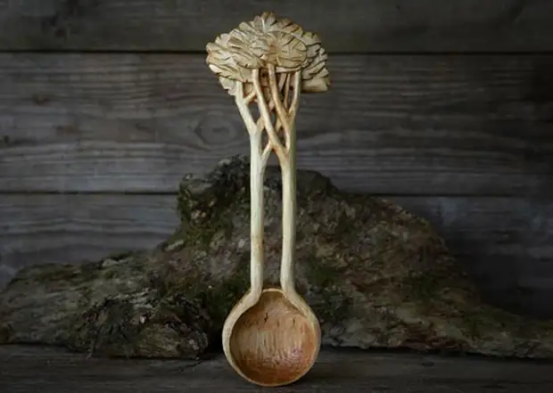 Красивые деревянные ложки Джайлса Ньюмана