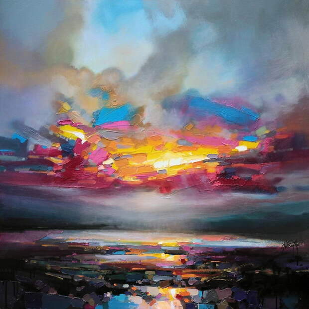 Абстрактные картины маслом Scott Naismith