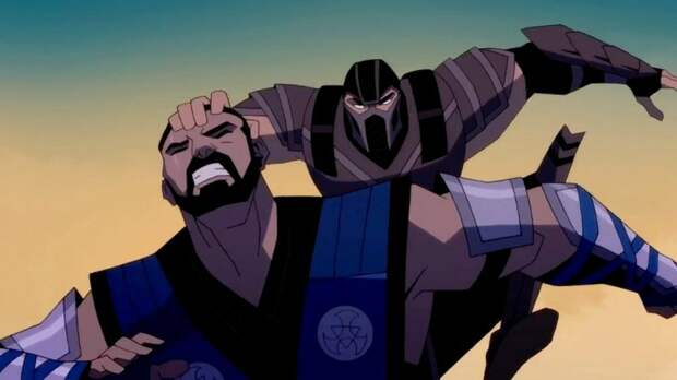 В новом видео взрослого мультика по Mortal Kombat показали бой между Саб-Зиро и Смоуком