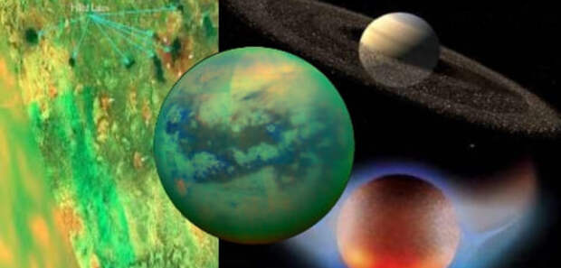 Почему высыхают моря Титана?