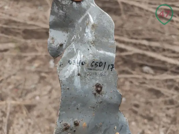 Появились фотографии с места падения под Лугой военного истребителя МиГ-31